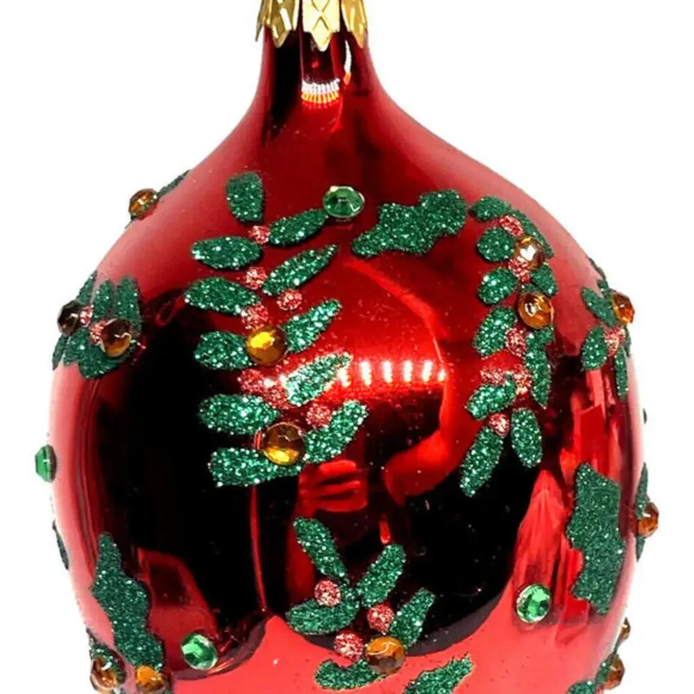 Red Glitter Jewels 5.5
